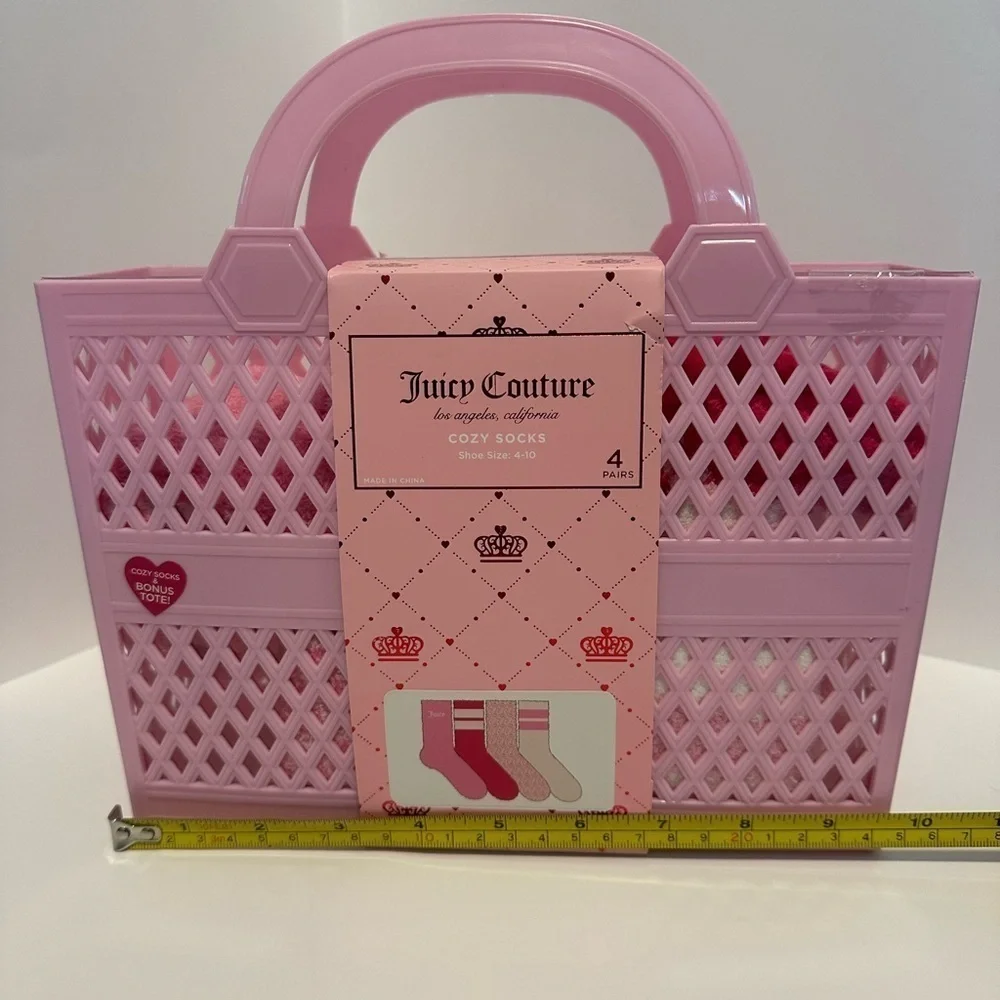Juicy Couture Pink Cozy Socks Set